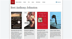 Desktop Screenshot of bretanthonyjohnston.com